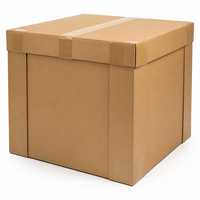 Boîtes en carton ondulé robustes personnalisées avec logo pour l'expédition