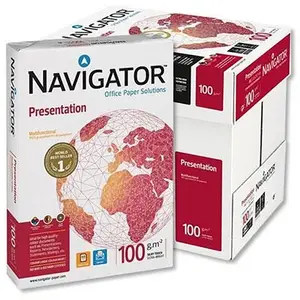 Multipurpose Navigator Universal A4 A3 Paper 80gsm/ Navigator Presentation Paper High Quality 100gsm 500 Sheets per Ream A3