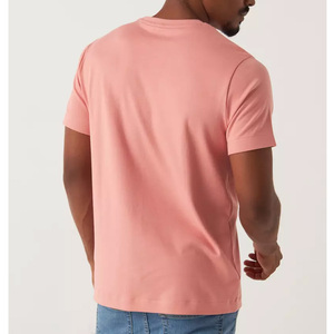 Camisetas deportivas informales para hombre superventas, camisetas cortas con estampado personalizado de algodón y microfibra con logotipo en relieve - Product Image 4
