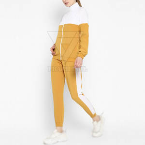 ชุดวอร์มของผู้หญิงชุดวอร์มผ้าฝ้ายทำจากผ้าฝ้ายดีไซน์ใหม่ชุดวอร์มสำหรับผู้หญิงขายส่ง - Product Image 2