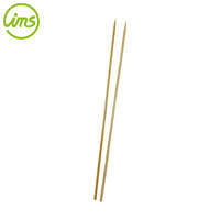 Lot de 100 brochettes en bambou jetables de 16 pouces de long pour les brochettes à griller