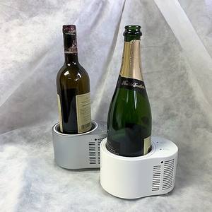 Best Seller portabottiglie elettrico per vino/Champagne e scaldavivande in alluminio con adattatore ca - Product Image 6