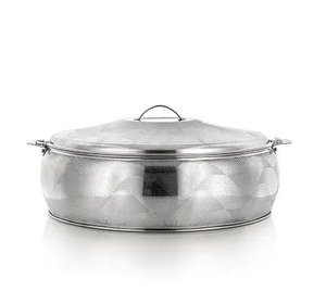 Casserole et marmite de créateur faites à la main Acier inoxydable et verre de luxe Poli brillant Vaisselle pour la maison et les hôtels Chauffe-plats - Product Image 6