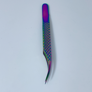 Pince à épiler pour faux cils en acier inoxydable de qualité fine droite et incurvée - Product Image 5