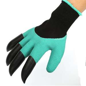 Gants de travail en cuir industriel avec manchette à enfiler, durables, 100% - Product Image 4