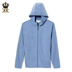 Sudadera con capucha y cremallera para hombre, 100% algodón, 300 g/m², diseño personalizado, informal, de invierno, peso pesado, venta al por mayor - Product Image 5