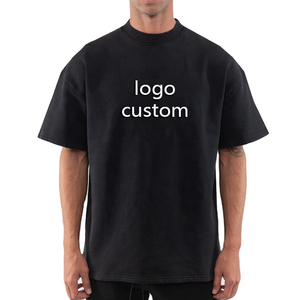 High Quality <b>White</b> Oversized Heavy Men's T-<b>Shirt</b> Custom Graphic Printed 100% Cotton <b>Slim</b> <b>Fit</b> customized t-<b>shirts</b> - Product Image 2