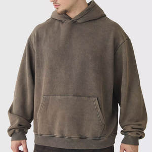 Sudadera con Capucha Extra Grande de Felpa 100% Algodón para Hombre, Ropa Urbana de Alta Calidad, Sudadera Extra Grande para Hombre a Precio Económico al por Mayor - Product Image 1
