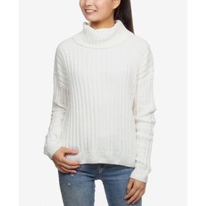 Maglione a Collo Alto Hippie Rose Junior Extra Large in Ciniglia, Traspirante con Motivo Leopardato, Casual Premium per Autunno Inverno - Product Image 1