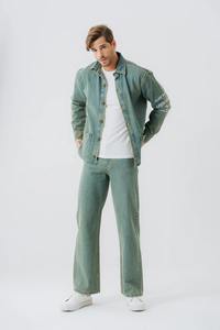 เสื้อยีนส์สำหรับผู้ชาย, เสื้อลำลองแขนยาวเสื้อยีนส์แนวสตรีทระบายอากาศได้ดีสำหรับ2025 - Product Image 6