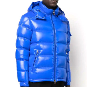 CUSTOMIZED 2025 Spring Formal <b>Waterproof</b> Breathable Canvas Puffer <b>Jacket</b> Hooded Unisex <b>Plus</b> <b>Size</b> Front Logo Coats - Product Image 1