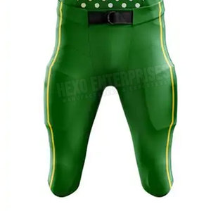 Uniforme de fútbol americano de diseño personalizado, ropa deportiva de sarga, conjunto de talla grande multicolor para adultos - Product Image 4