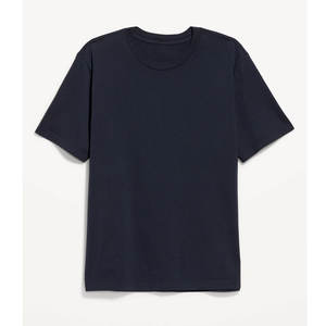 Hombres M L XL Blanco Premium Algodón Cuello Redondo Logo Serigrafía Camisetas de Hombre - Product Image 1