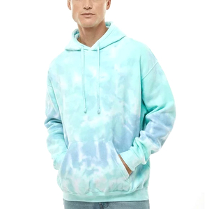 Sudadera con capucha Sun Fade de manga larga para hombre, logotipo personalizado, colores sólidos para invierno - Product Image 1