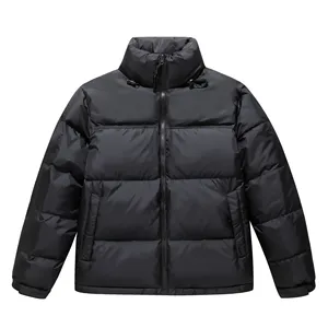 सर्दियों के पुरुषों की जैकेट रंग ग्रेडिएंट स्टाइल प्यूफर जैकेट आपके लोगो और डिजाइन के साथ आपकी आवश्यकताओं में सब अनुकूलित