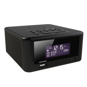Radio para el Hogar CR-188WD con Pantalla LCD, Reloj Despertador de 24 Horas, Radio DAB+/FM para Transmisión, Entrada Auxiliar, Carga Inalámbrica, USB - Product Image 2