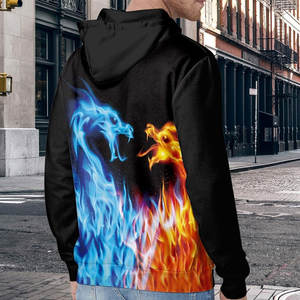 Sudadera Unisex Extra Grande, Ecológica, Transpirable, de Secado Rápido, de Forro Polar para Invierno, con Logotipo Impreso en 3D, Promocional, Lisa - Product Image 4