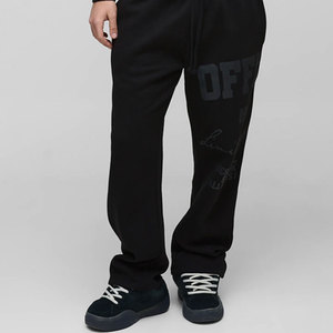 Conjunto Deportivo de Dos Piezas para Hombre, Pantalones Acampanados y Sudadera con Capucha, Estampado de Alta Calidad, Talla XL, Felpa - Product Image 4