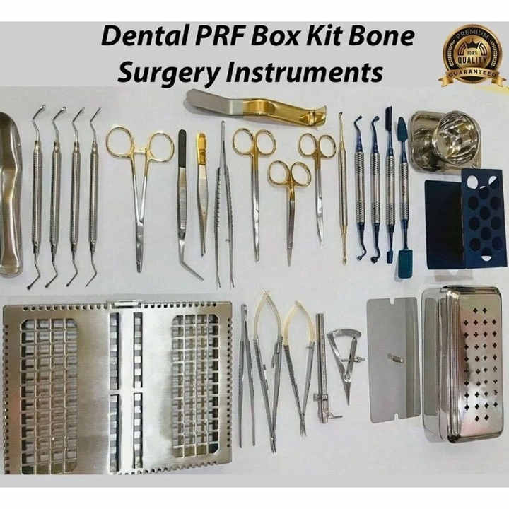 Dental PRF Box Kit Bone Surgery Instruments Implant Surgical Set of 28 ...