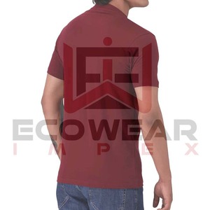 เสื้อยืดโพลีเอสเตอร์แบบขาสั้นสำหรับผู้ชายเสื้อผ้า100% ผ้าฝ้ายโพลีเอสเตอร์ระบายอากาศได้ดีตามสั่ง - Product Image 4