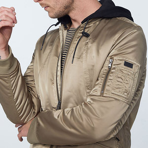 Chaqueta Bomber para Hombre a Precio de Mayoreo, Último Diseño, Fabricación en Pakistán, Chaqueta Bomber Personalizada - Product Image 4