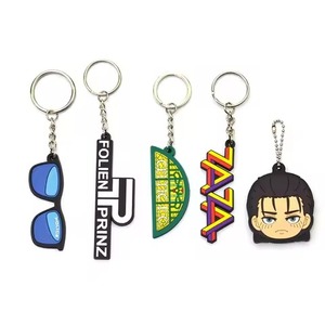 Hot xu hướng PVC cao su Keyring 2025 phiên bản cá nhân name tag với Anime hoặc emojies phong cách - Product Image 5