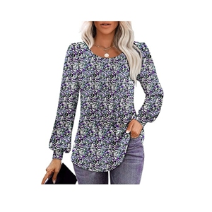 Hauts d'été à manches courtes pour femmes Chemises de réservoir décontractées basiques avec coupe ample T-shirts de base de grande taille - Product Image 2