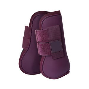 Color púrpura con logotipo propio El mejor proveedor Uso para el cuidado de caballos La más alta calidad Nueva llegada Botas de caballo ajustables - Product Image 1