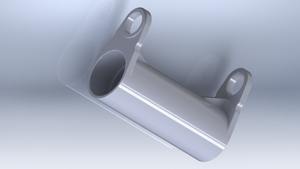 Support de montage sur tube ou support de chape à souder - Product Image 2