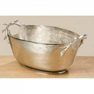 Nuevo diseño elegante de forma ovalada, artículos de mesa, bañera de vino, bañera de vino de Color blanco de Metal de alta calidad para artículos de Bar, portabotellas - Product Image 5