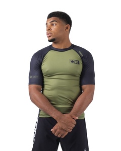 Protector de erupción de compresión de sublimación personalizado para hombres, mujeres y niños-BJJ MMA Nogi No Gi Jiu Jitsu Training - Product Image 6