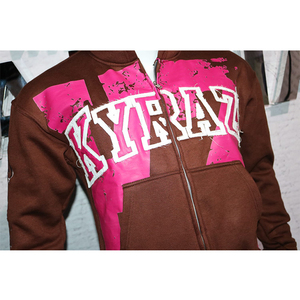 Ensemble Survêtement Surdimensionné 400 GSM Sweat à Capuche Polaire de Coton et Pantalon Streetwear Logo Personnalisé Fournisseur OEM - Product Image 2