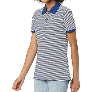 Chemise pour femmes tendance, col classique, respirante, décontractée, 100% coton, séchage rapide, tissu doux et écologique, OEM ODM - Product Image 1