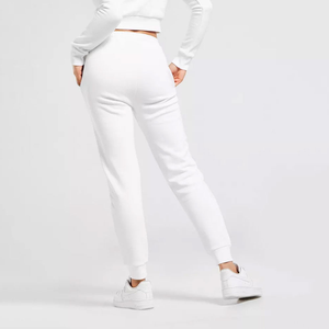 2022 pantalones de chándal de cintura alta para mujer, pantalones Cargo de algodón de diseñador famoso con estilo frontal apilado, colección de invierno ODM - Product Image 2