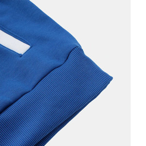 2025 nouveauté hommes coton biologique à capuche Logo personnalisé brodé fermeture éclair respirant bouffée impression automne saison manteau à capuche - Product Image 3