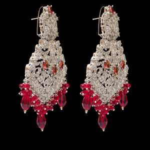 2024 Latest Design Trend Double-Color Stainless Steel <b>Earrings</b> <b>Gold</b> <b>Plated</b> Natural for Wedding Anniversary & Gift - Product Image 3