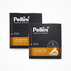 Café Molido Pellini Cremoso Moka Premium, Mezcla Italiana de Arábica y Robusta, 2x250g, para Uso Profesional en Espresso - Product Image 2