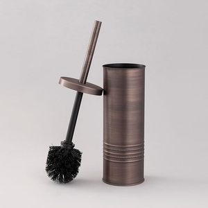 Soporte para escobilla de baño de metal resistente a la oxidación para entornos húmedos en el baño que garantiza un rendimiento y limpieza duraderos - Product Image 1