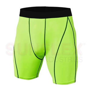 Shorts de Compression Homme Style Urbain pour Gym et Fitness – Polyester Séchage Rapide, Matière Durable, Taille Élastique, Taille Mi-Haute, Prix Bas - Product Image 1