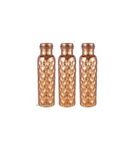 Meilleur prix bouteille d'eau en cuivre bouteille d'eau de qualité standard pour la maison et le bureau bouteille d'eau florale en cuivre meilleure vente