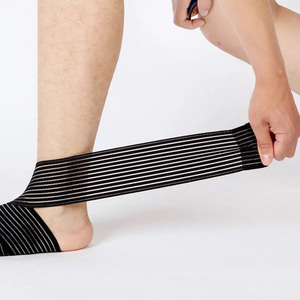 MESS SPORTS Adjustable <b>Elastic</b> Neoprene Breathable Ankle Brace Bandage Compression <b>Support</b> Wrap for Plantar Fasciitis Achilles - Product Image 2