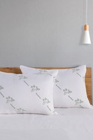 Oreiller en coton biologique avec remplissage High Loft conçu pour la respirabilité et le confort