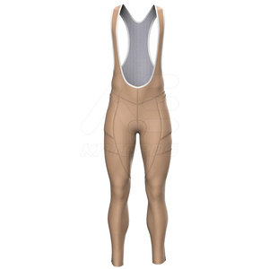 Men's Fitted Cycling <b>Bib</b> Tights Moisture-Wicking Breathable Quick Dry Long Length Spandex Nylon Adult Style - Product Image 1