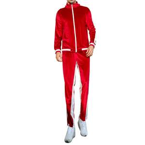 Survêtements en polyester pour hommes Ensembles de jogging Streetwear personnalisés Marque privée Ensemble 2 pièces vierge Survêtements pour hommes Ensemble pantalon de survêtement et sweat à capuche - Product Image 6
