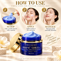 Crème OEM Matrixyl 3000 SNAP-8 GHK-Cu Anti-rides, Hydratant Visage au Collagène pour le Défouagement des Rides d'Expression et la Lutte contre le Vieillissement