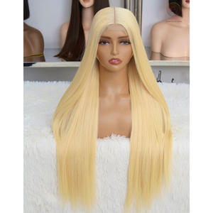 Vente chaude ligne de cheveux naturels vierges bruts fermeture de cheveux humains perruque de dentelle frontale pour les femmes noires du Vietnam perruque de cheveux bruts - Product Image 6