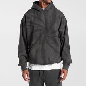 Wholesale Custom Logo 100% Cotton Plus Size <b>Men's</b> <b>Hoodie</b> & Sweatshirt Unisex Oversized Design Eco-friendly 3D Clothes Pattern - Product Image 2