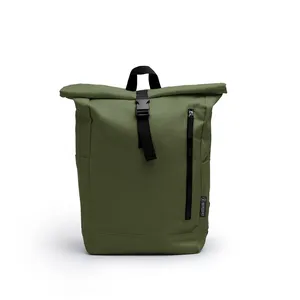 Mochila Sostenible con Cierre Enrollable Crispim RPET, Artículos Promocionales con Características Ecológicas - Product Image 2