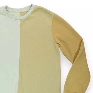 Hombres Casual 100% Algodón Liso Teñido Fleece Cuello Redondo Sudadera Multicolor Personalizable PARA EL Invierno - Product Image 3