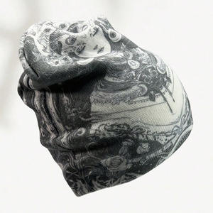 Bonnet en tricot Jacquard brodé personnalisé OEM pour hommes et femmes Bonnet d'hiver à la mode Commandes en gros - Product Image 3